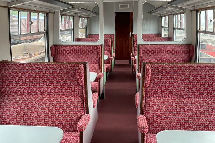 Interior of Accessible carriage